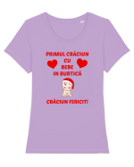 Bebe in burtica Tricou mânecă scurtă guler larg fitted Damă Expresser