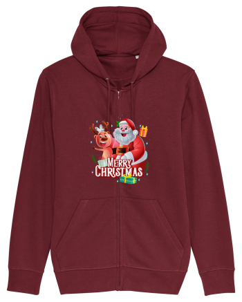 Merry Christmas Burgundy