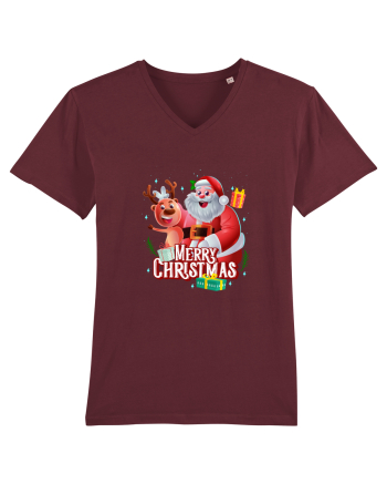 Merry Christmas Burgundy