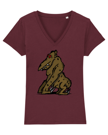 WEIRD MONKEY Burgundy