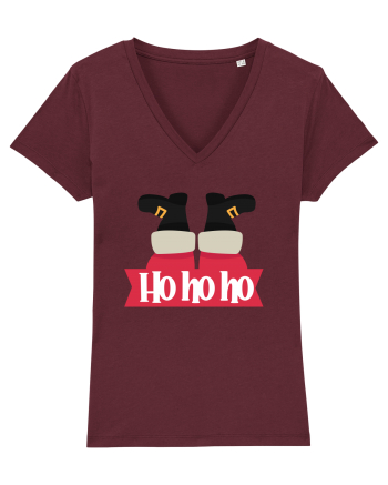 Craciun Fericit! Ho ho ho 2 Burgundy
