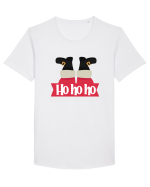 Craciun Fericit! Ho ho ho 2 Tricou mânecă scurtă guler larg Bărbat Skater