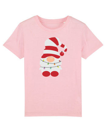 Christmas gnome Cotton Pink