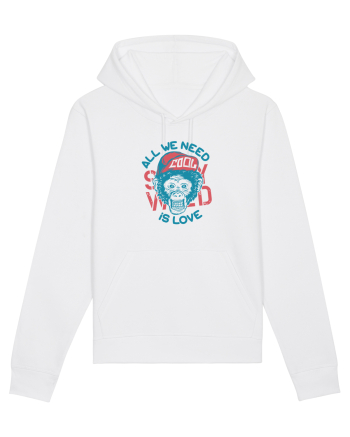 All we need is Love Monkey White