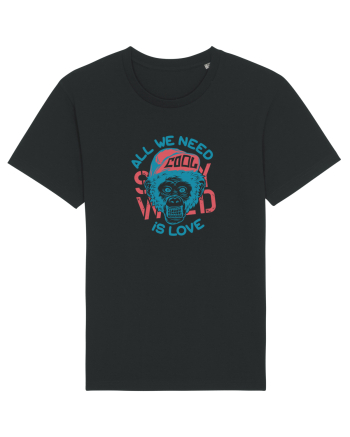 All we need is Love Monkey Black
