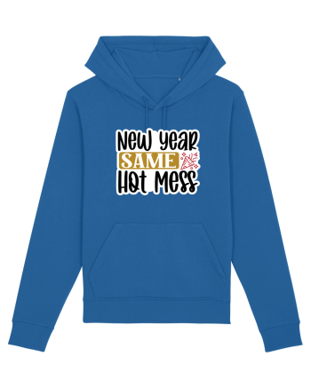 New Year Same Hot Mess Royal Blue