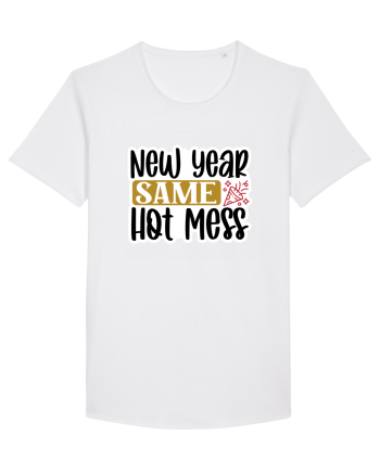 New Year Same Hot Mess White
