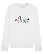 Christmas lights love Bluză mânecă lungă Unisex Rise