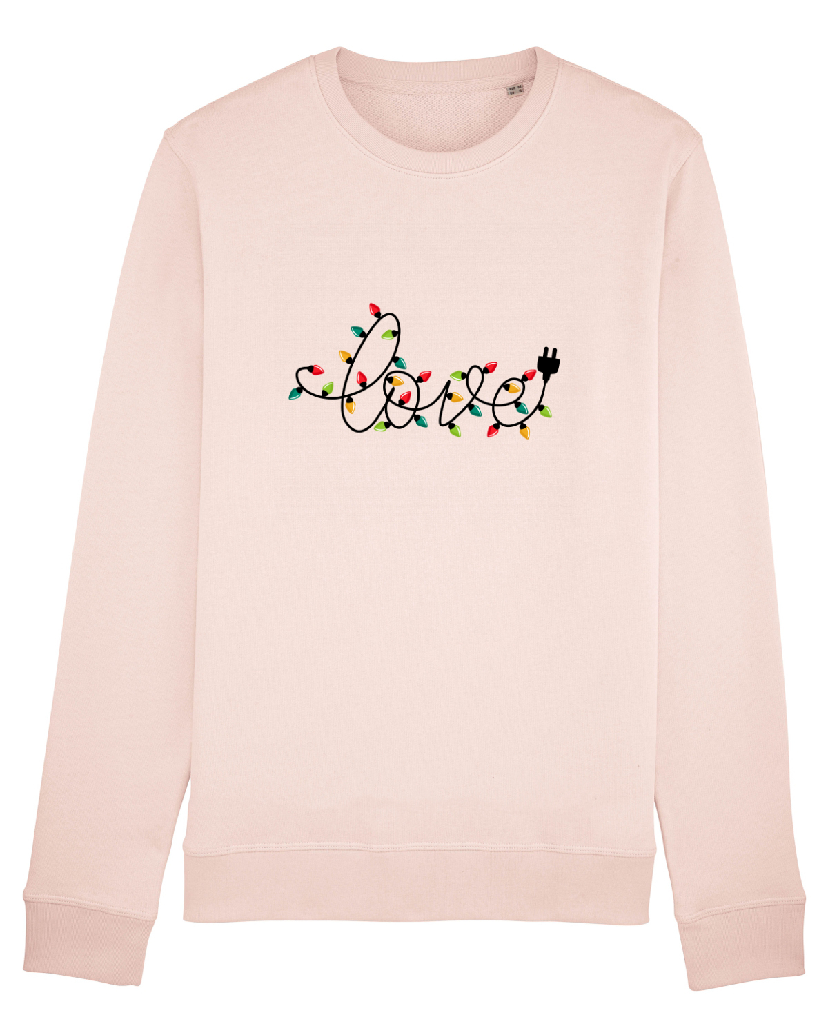 Bluză mânecă lungă Unisex Rise Candy Pink