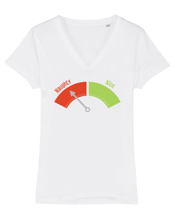 Naughty Nice meter White