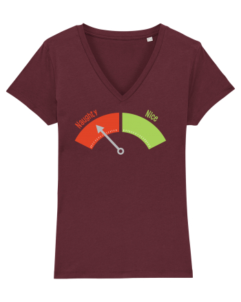 Naughty Nice meter Burgundy