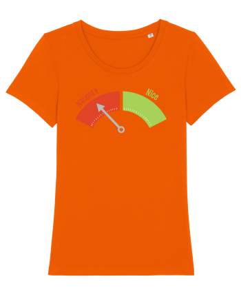 Naughty Nice meter Bright Orange