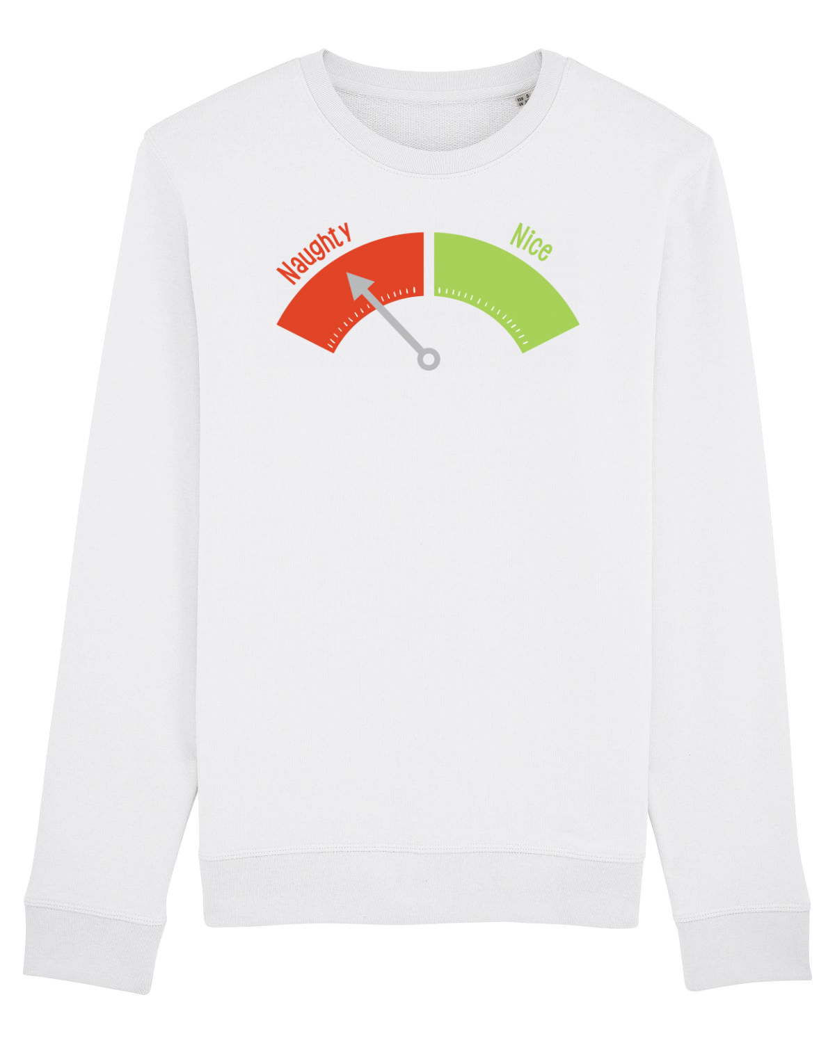 Bluză mânecă lungă Unisex Rise White