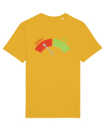 Naughty Nice meter Tricou mânecă scurtă Unisex Rocker