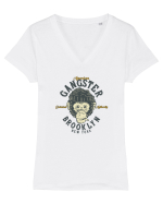 American Gangster Monkey Tricou mânecă scurtă guler V Damă Evoker