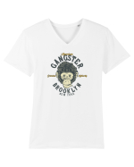 American Gangster Monkey Tricou mânecă scurtă guler V Bărbat Presenter