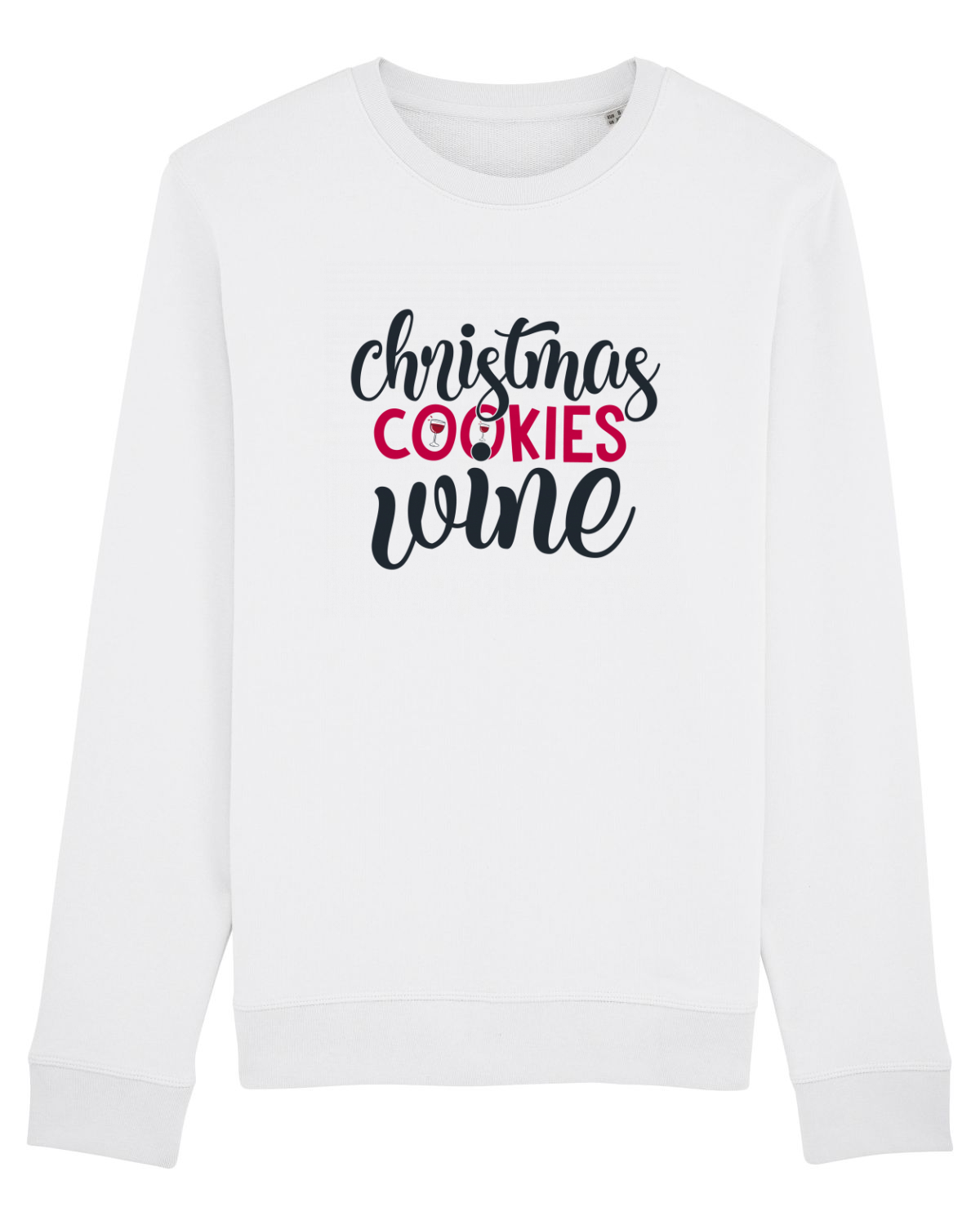 Bluză mânecă lungă Unisex Rise White