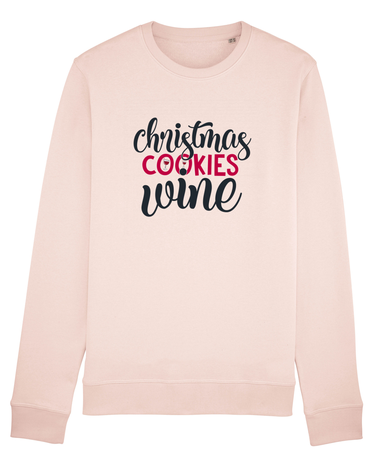 Bluză mânecă lungă Unisex Rise Candy Pink