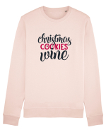 Christmas Cookies Wine Bluză mânecă lungă Unisex Rise
