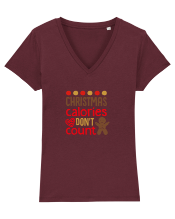 Caloriile de Craciun Burgundy