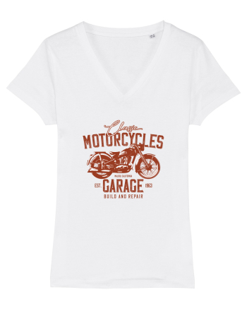 Classic Motorcycles California White