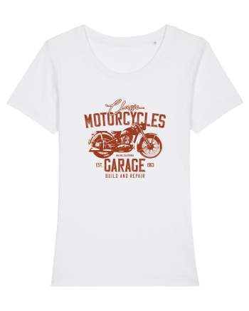 Classic Motorcycles California White