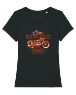 Classic Motorcycles California Tricou mânecă scurtă guler larg fitted Damă Expresser