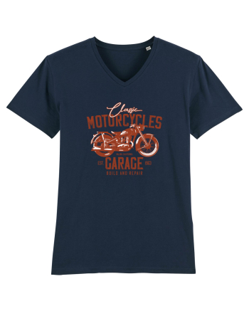 Classic Motorcycles California French Navy