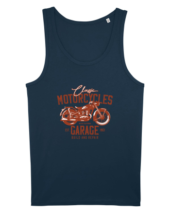 Classic Motorcycles California Navy