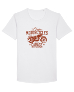 Classic Motorcycles California Tricou mânecă scurtă guler larg Bărbat Skater
