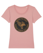 Pentru Motocilisti Tricou mânecă scurtă guler larg fitted Damă Expresser