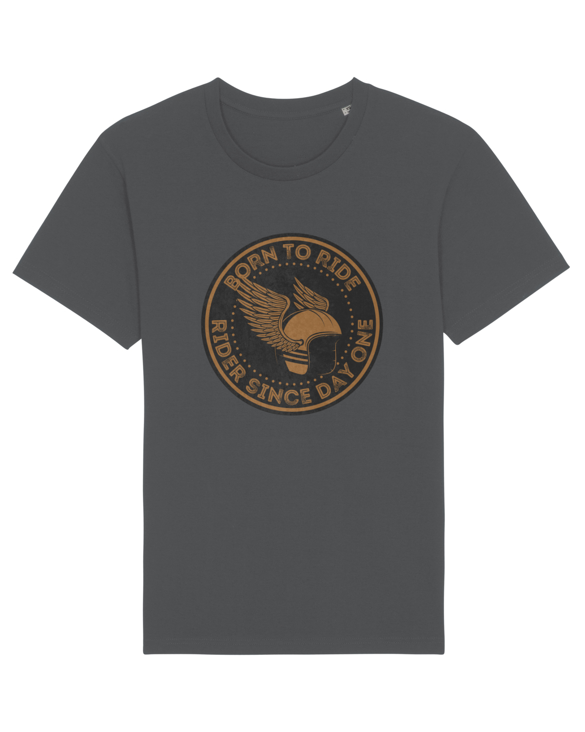 Tricou mânecă scurtă Unisex Rocker Anthracite