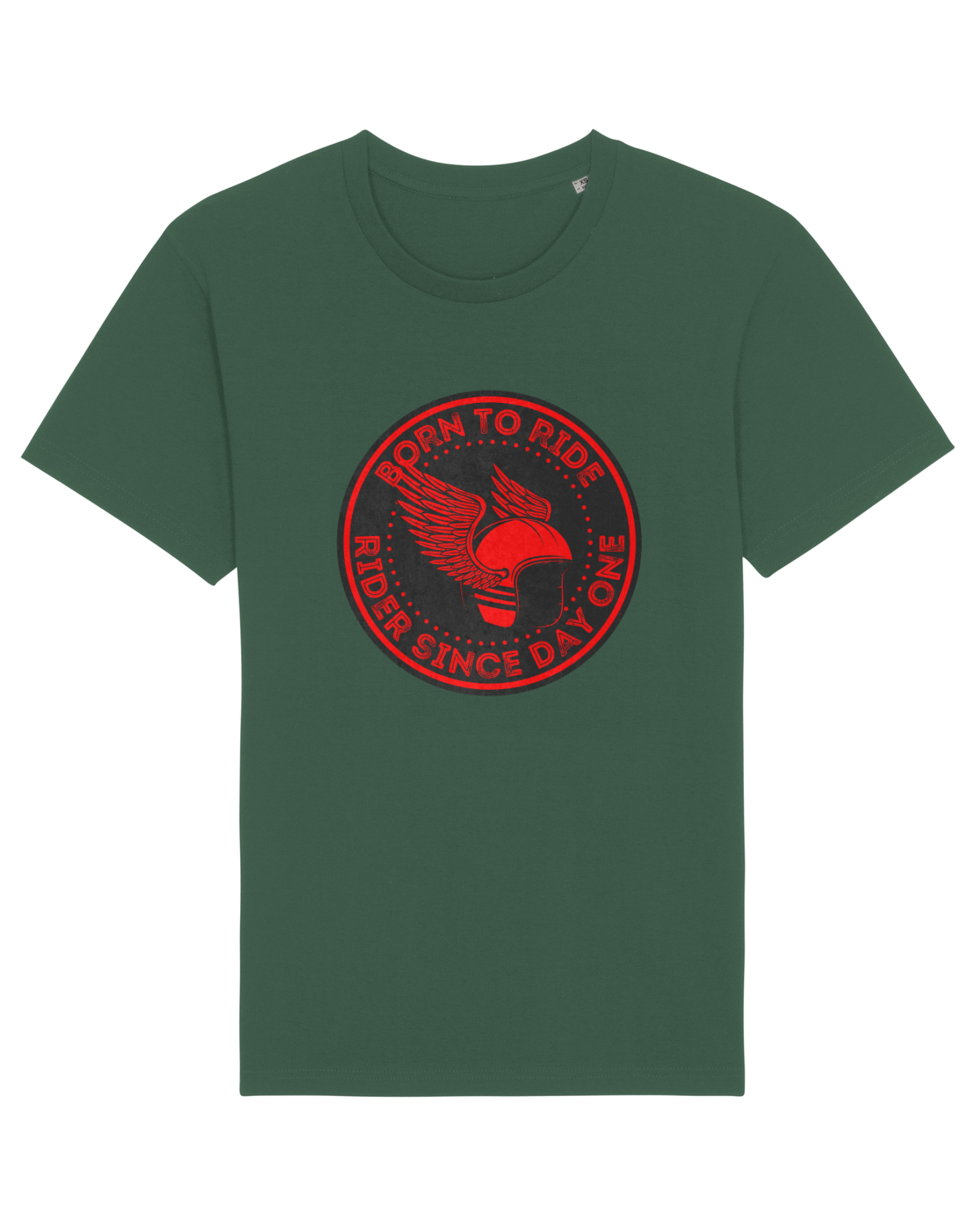 Tricou mânecă scurtă Unisex Rocker Bottle Green