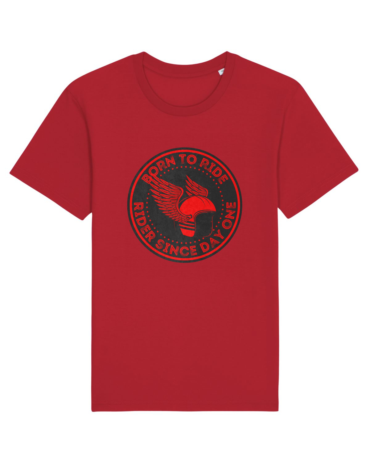 Tricou mânecă scurtă Unisex Rocker Red