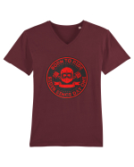 Pentru Motocilisti Tricou mânecă scurtă guler V Bărbat Presenter