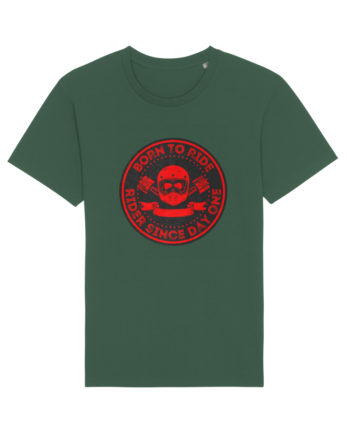 Tricou mânecă scurtă Unisex Rocker Bottle Green