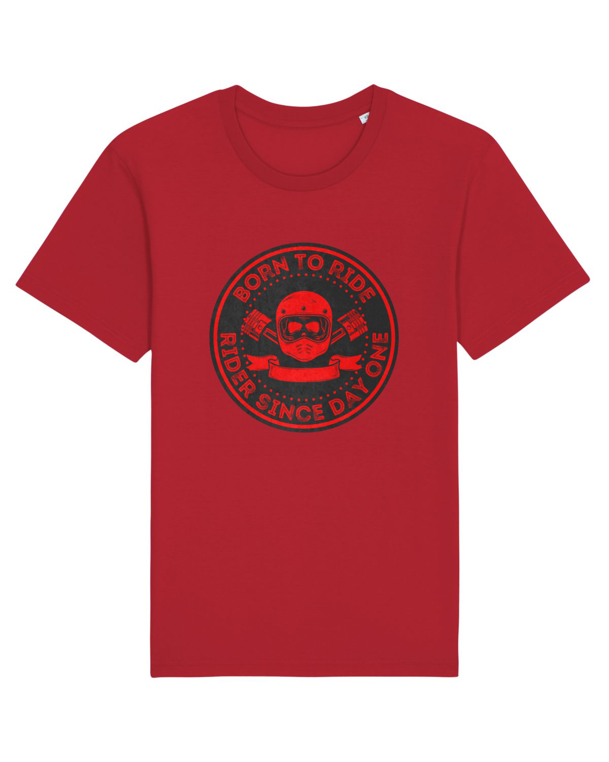 Tricou mânecă scurtă Unisex Rocker Red