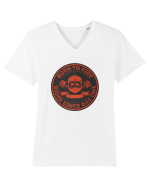 Pentru Motocilisti Tricou mânecă scurtă guler V Bărbat Presenter