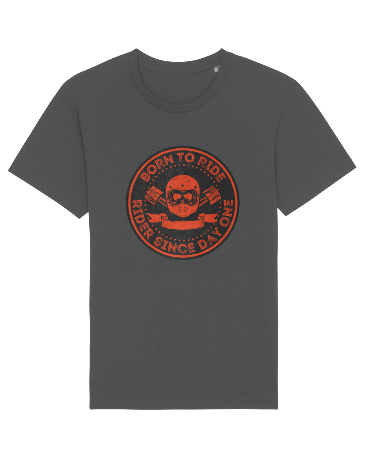 Tricou mânecă scurtă Unisex Rocker Anthracite