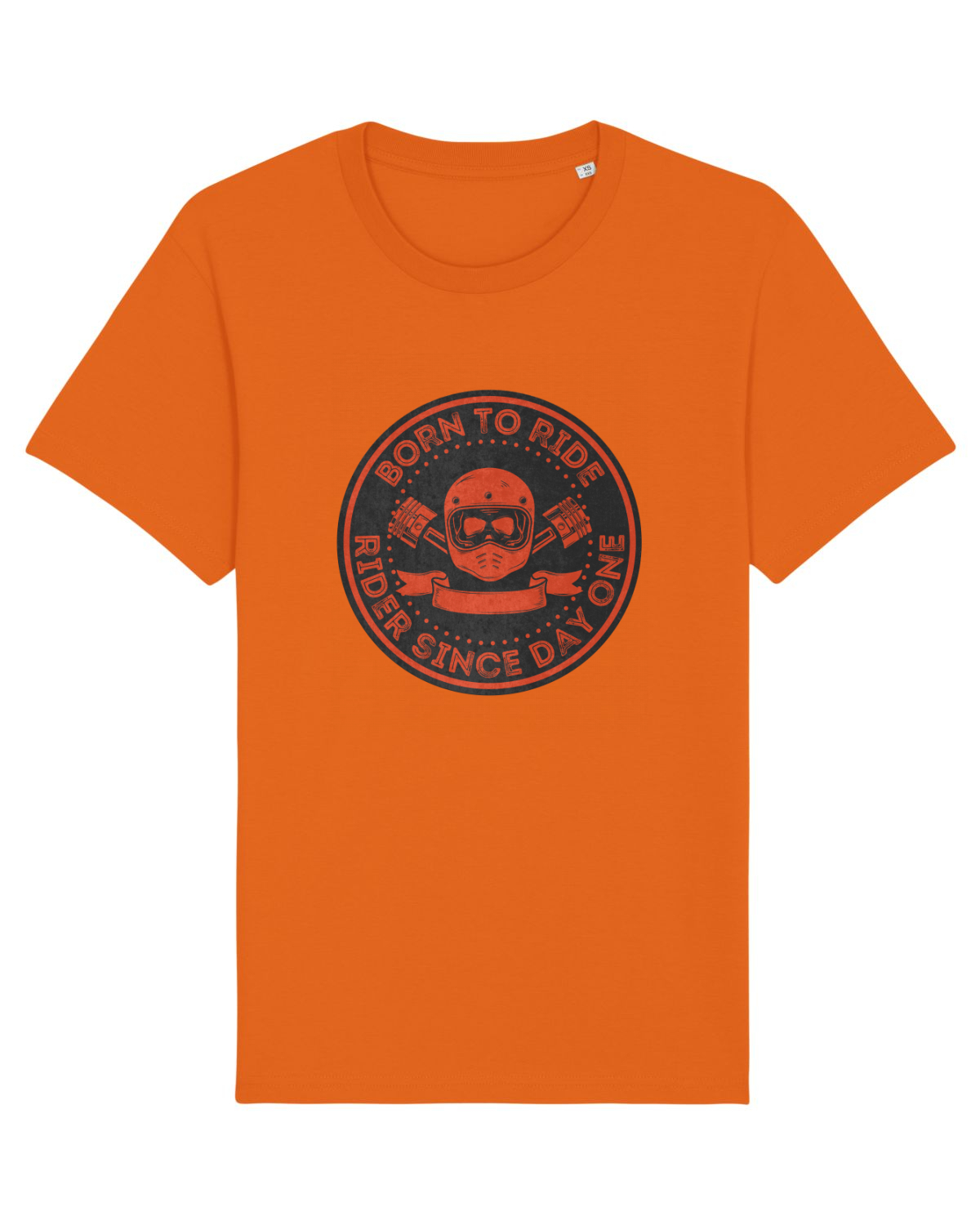 Tricou mânecă scurtă Unisex Rocker Bright Orange