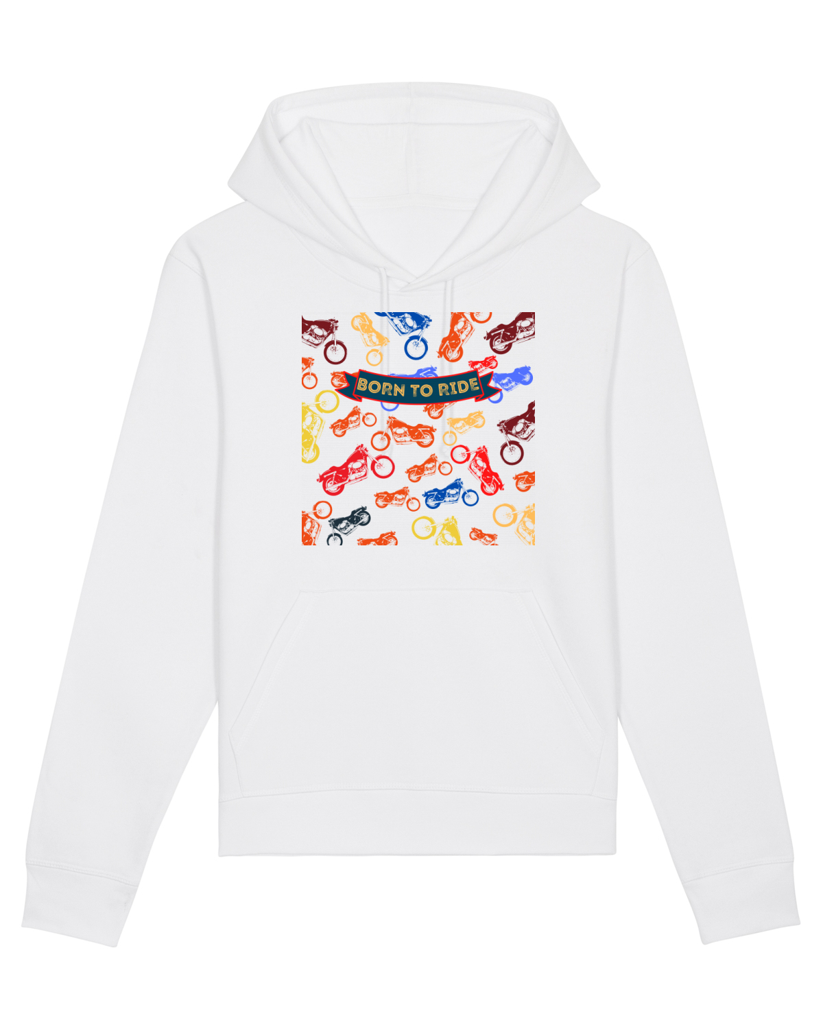 Hanorac Unisex Drummer White