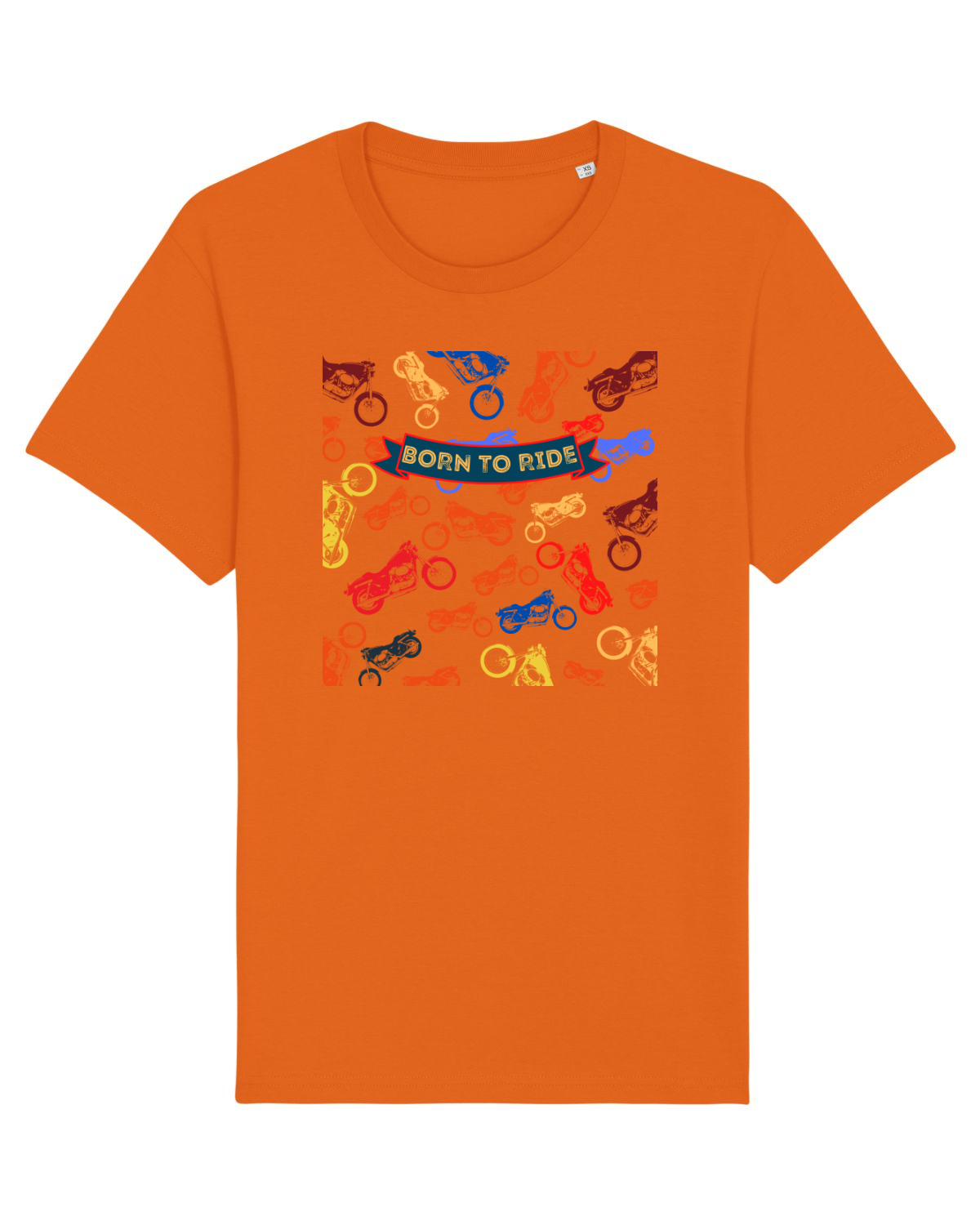 Tricou mânecă scurtă Unisex Rocker Bright Orange