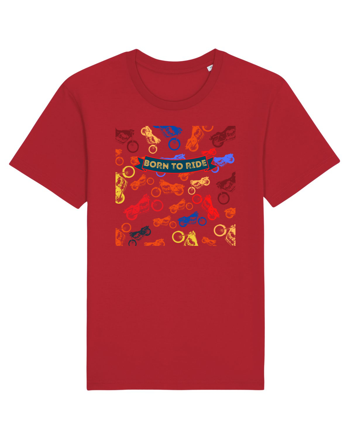 Tricou mânecă scurtă Unisex Rocker Red