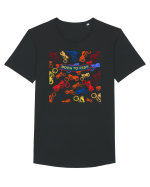 Pentru Motocilisti Tricou mânecă scurtă guler larg Bărbat Skater