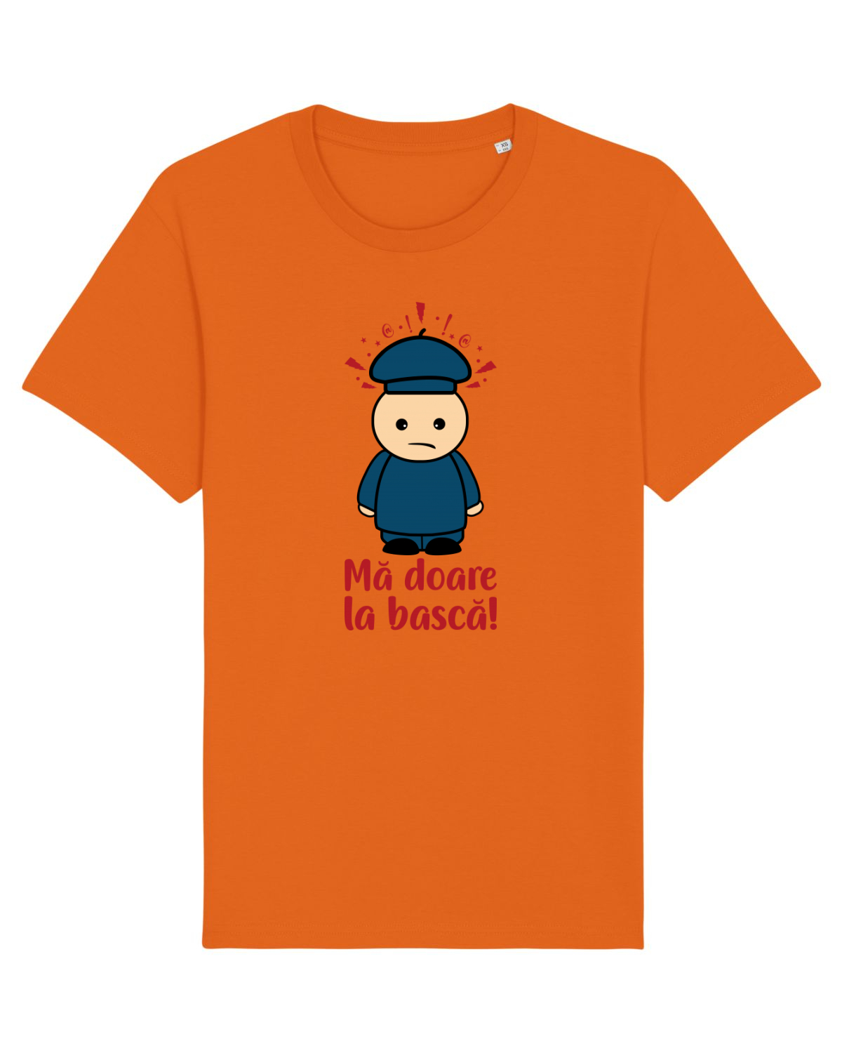 Tricou mânecă scurtă Unisex Rocker Bright Orange