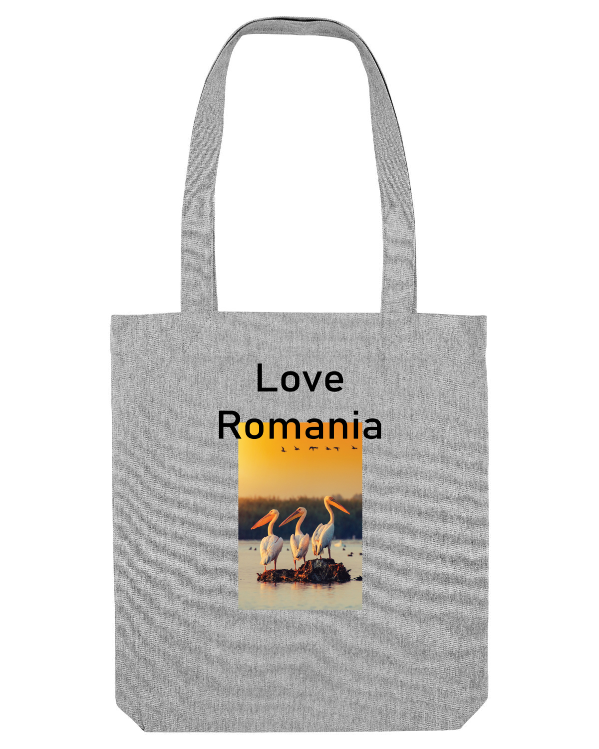 Sacoșă textilă Heather Grey