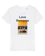 Love Romania #1 Tricou mânecă scurtă  Copii Mini Creator