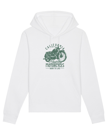 California Vintage Motorcycles White