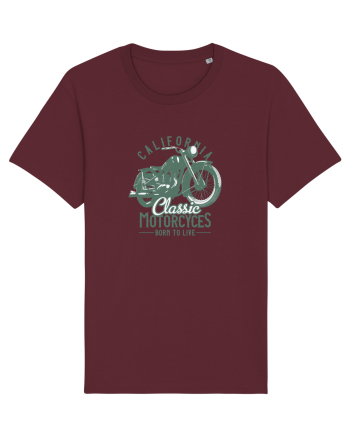 California Vintage Motorcycles Burgundy
