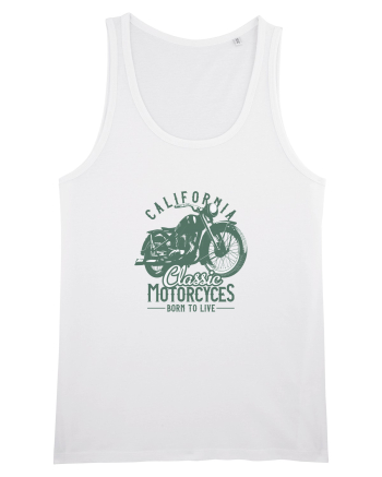 California Vintage Motorcycles White